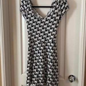 Aeropostale Size Med A- line Skater Cat Dress.